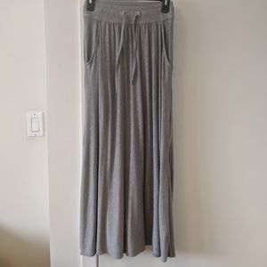 Athleta Grey Maxi Skirt